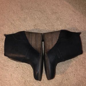 Lucky brand wedge booties
